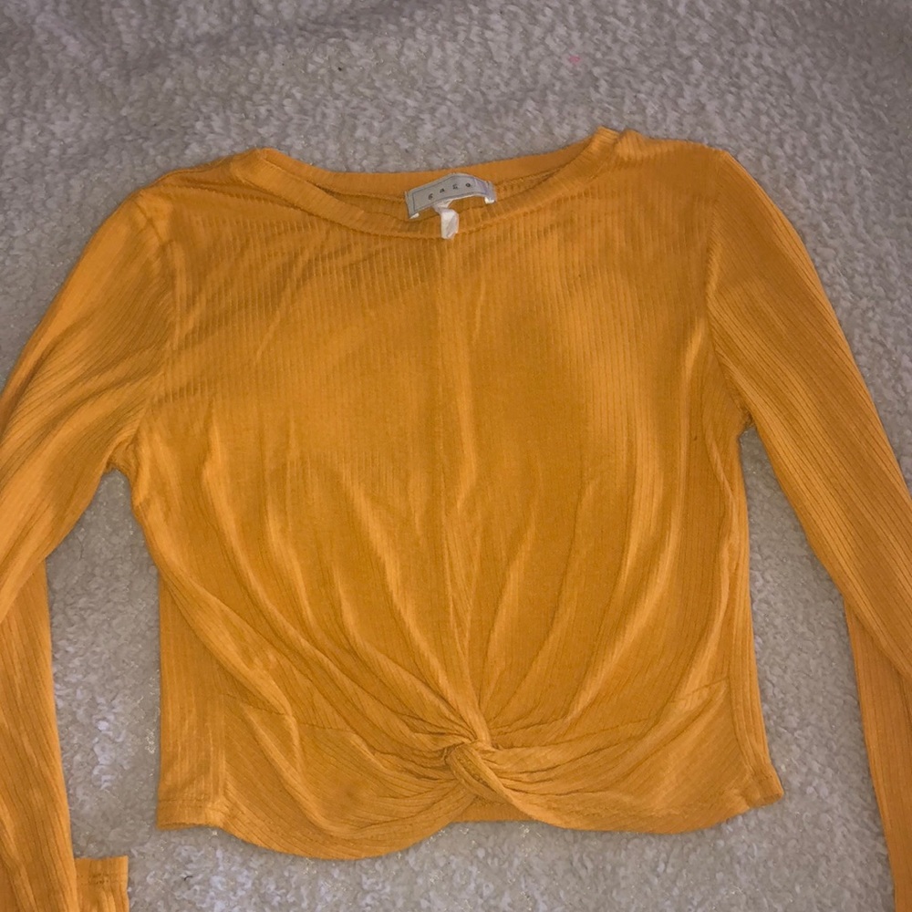 Yellow shirt